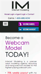 Mobile Screenshot of internetmodeling.com